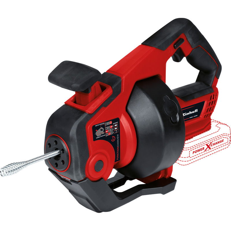 Einhell TE-DA 18/760 Li Solo accu automatische rioolontstopper (body) 18V Li-ion