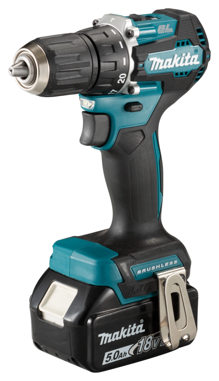 Makita DDF487RTJ 18V Li-Ion accu boor-/schroefmachine set (2x 5,0Ah) in Mbox - 13mm