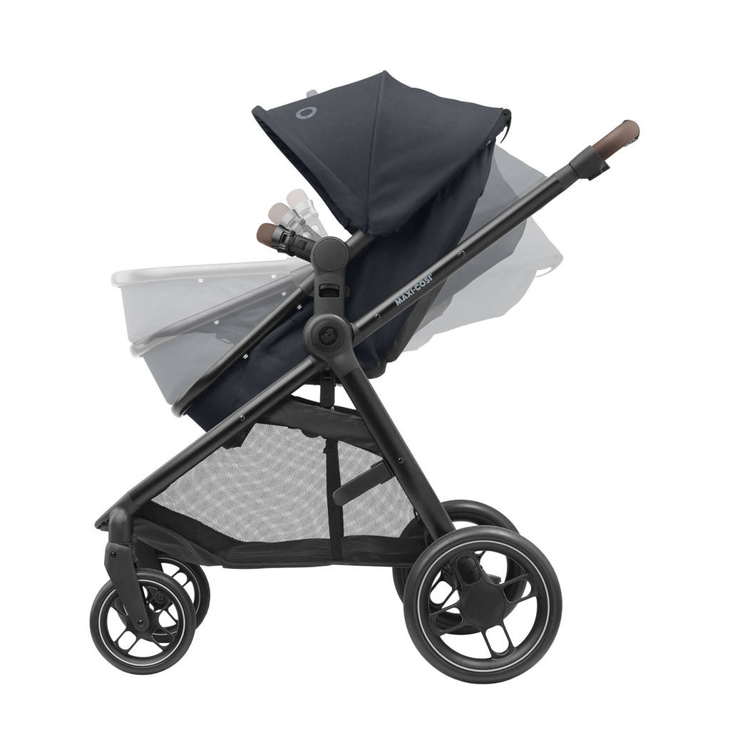 Wielen zitten regelmatig vastMC Zelia 3 Essential Graphite (Black Frame & Brown Leather)