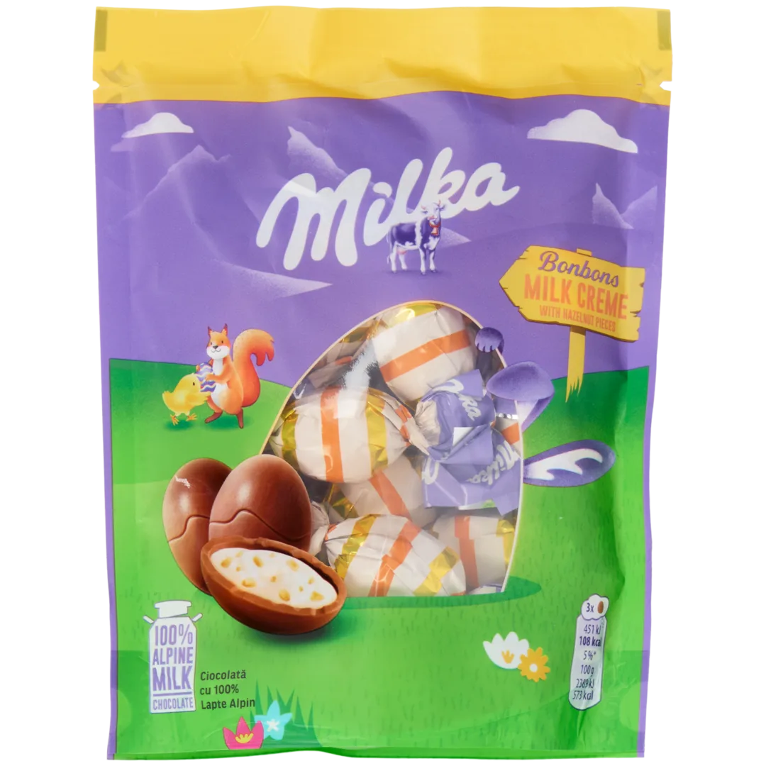Milka chocolade paaseitjes 86 gram
