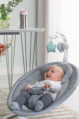 Beemoo PLAY Rocker Low Vippestol, Grey