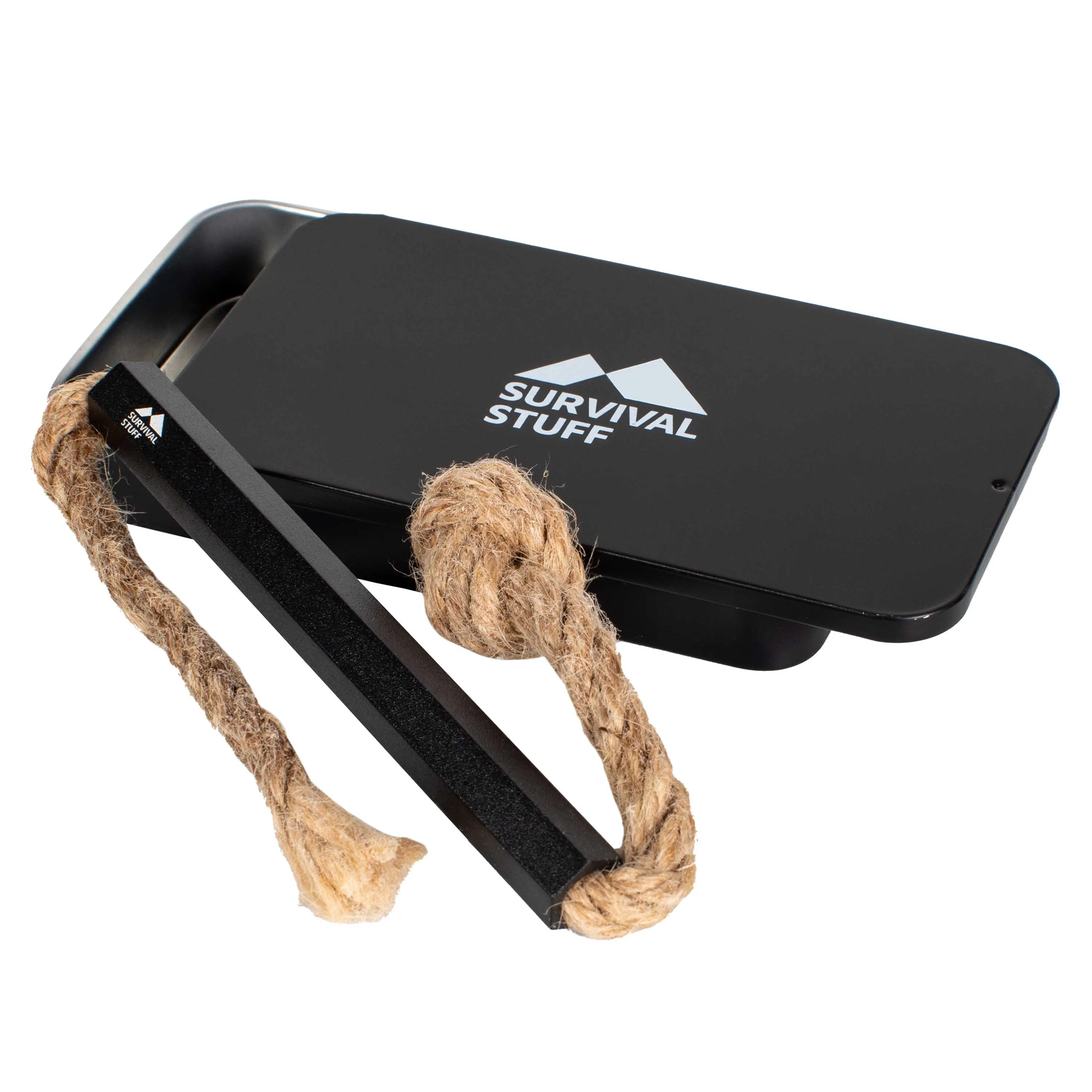 Survival Stuff -  Survival Stuff Feuerstahl Firerope schwarz