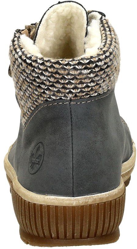 Rieker Veterschoenen Hoog licht blauw