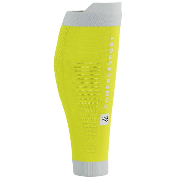 Manchon de compression COMPRESSPORT R2 3.0 SAFETY YELLOW/WHITE