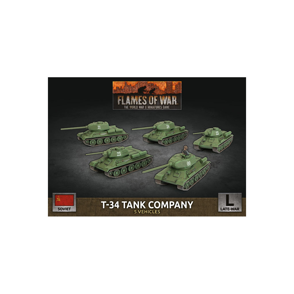 Flames of War - T-34 Tank Company