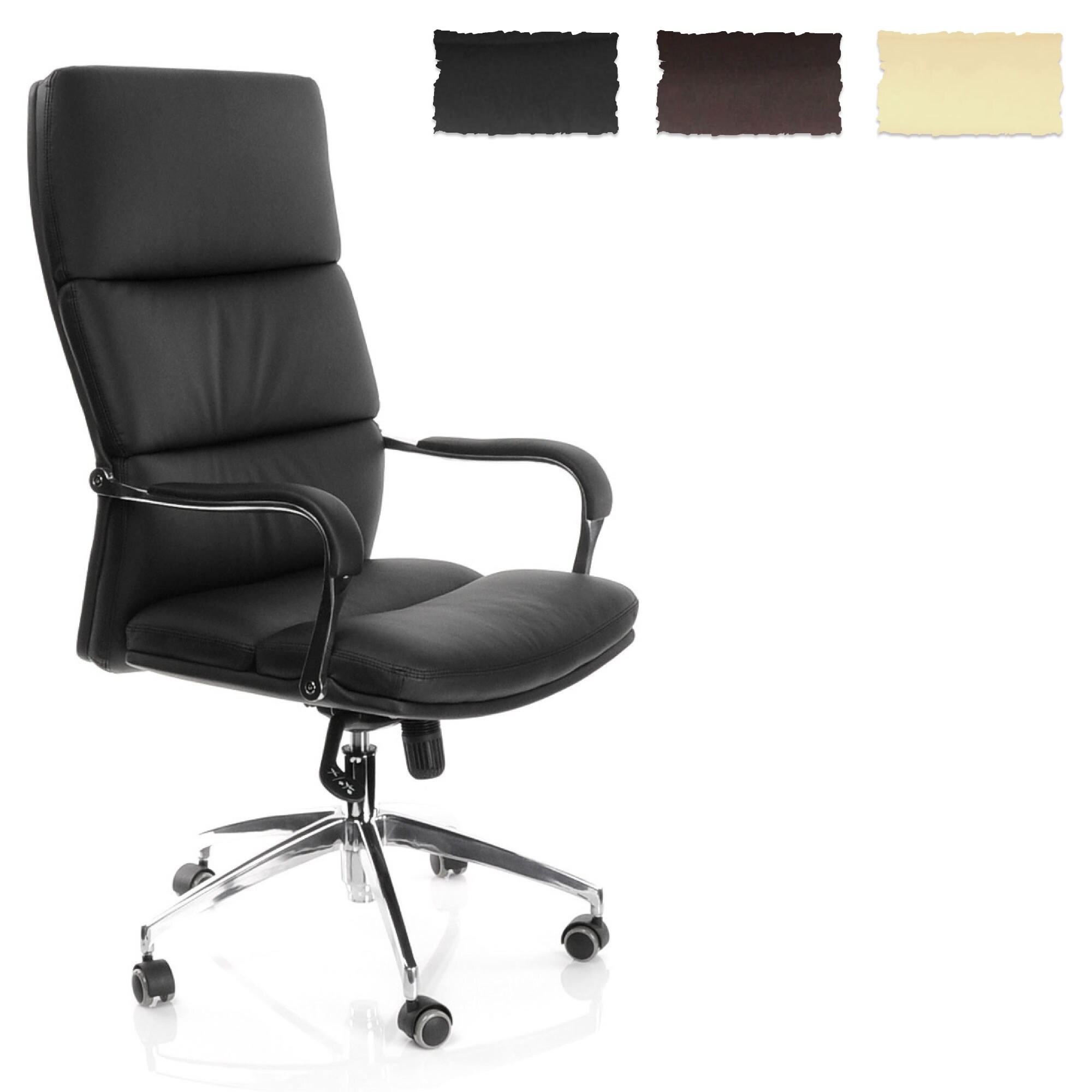 Profi Chefsessel BRUNELLO 20 Kunstleder mit Armlehnen hjh OFFICE