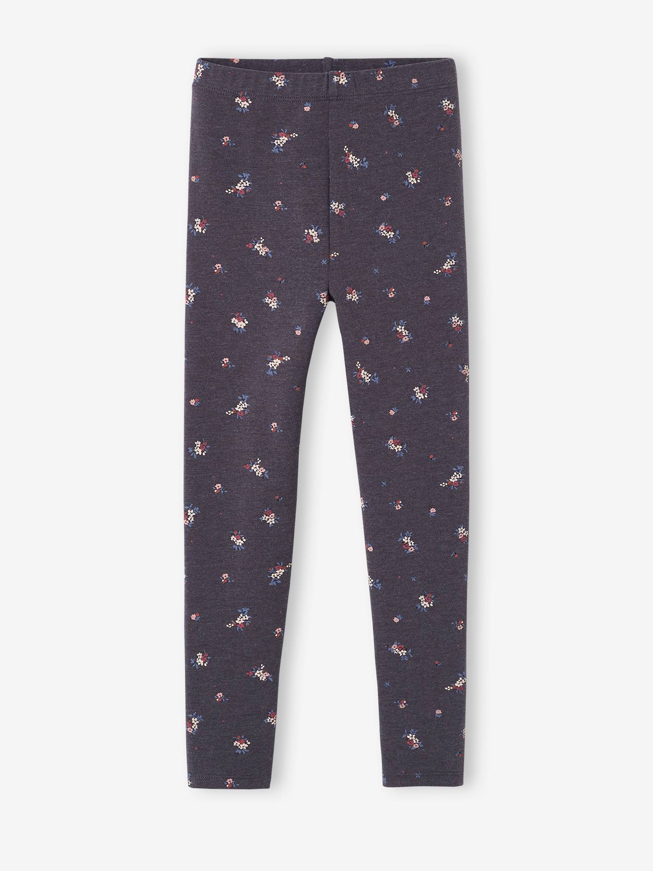 Leggings com estampa de chocolate para meninas
