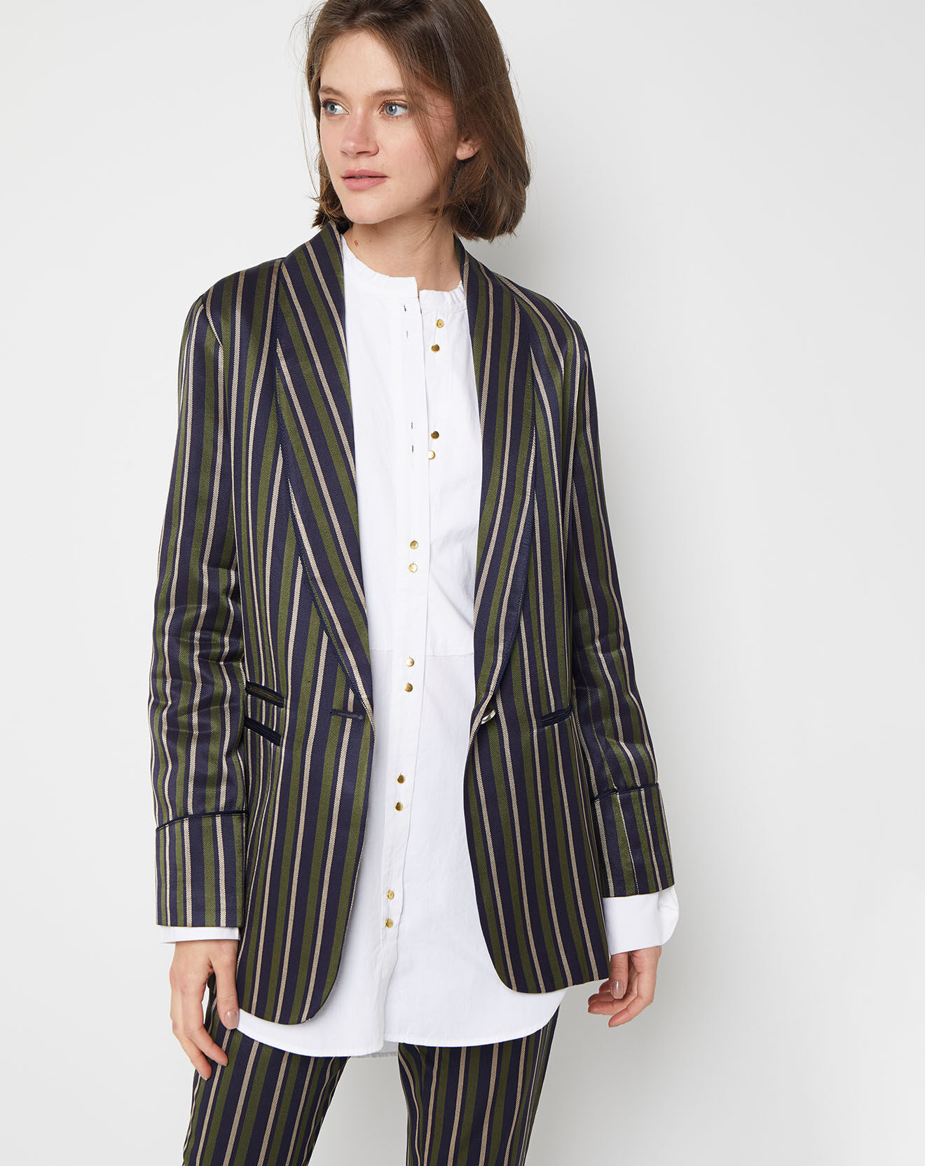 Swildens Veste Tarzan vert/marine