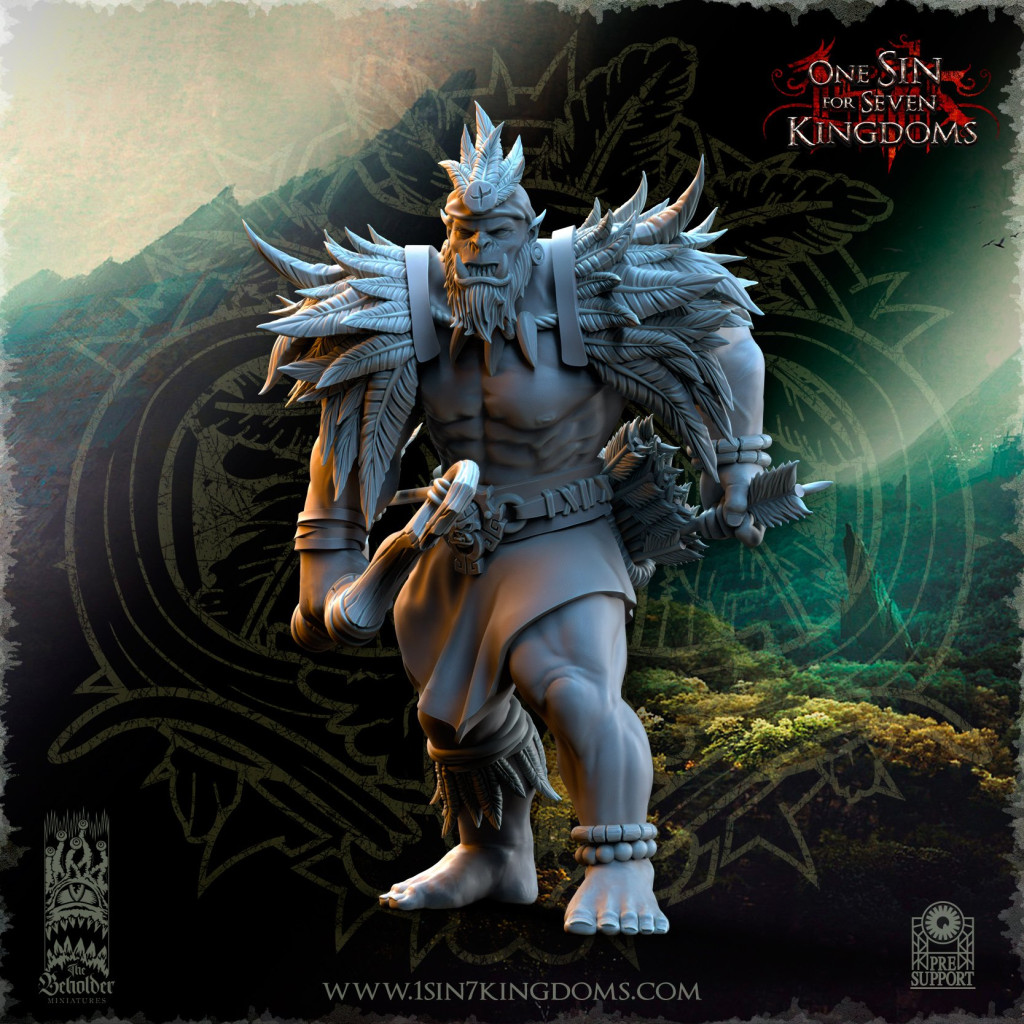The Beholder Miniatures - Orcs - Archers