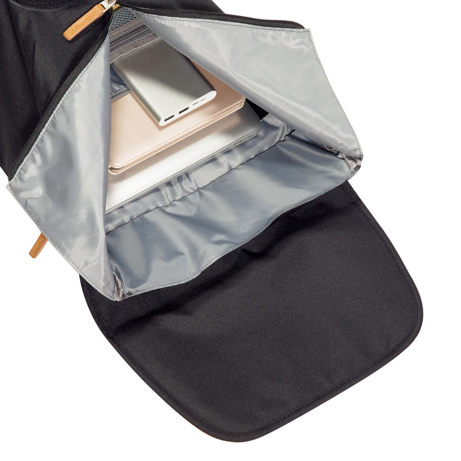 (22.5L) Wasserabweisender Reise Rucksack mit Laptop Fach bis 13
