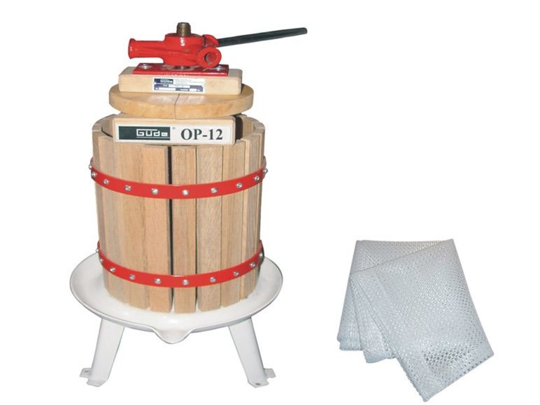 Güde fruitpers, 6, 12, 18 of 30 liter, mechanisch, met stalen spindel