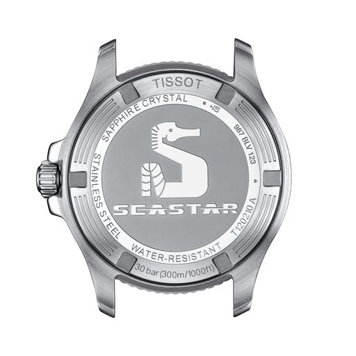 Tissot Seastar T120.210.11.041.00 Ur, Stål/Blå, 36 mm