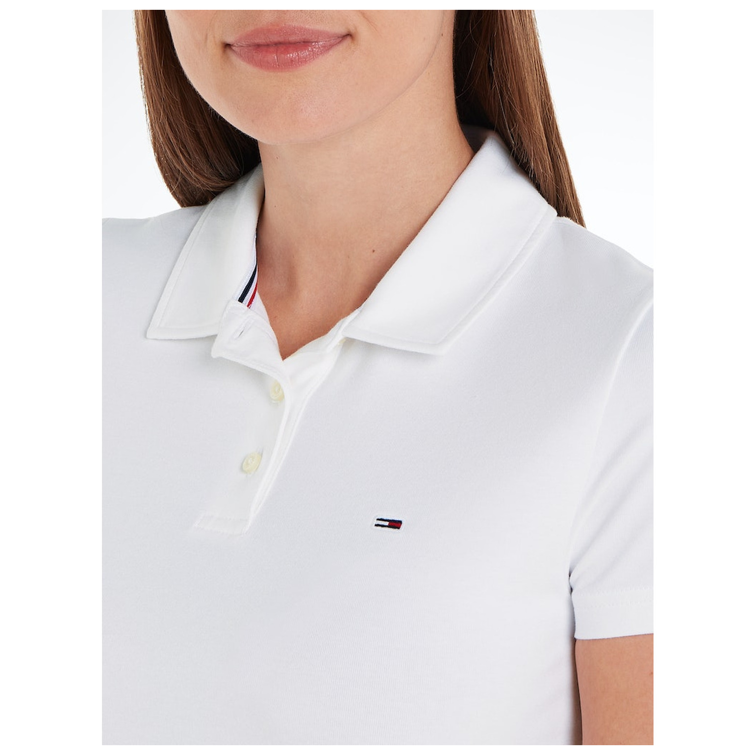 Tommy Jeans TJW SLIM ESSENTIAL POLO SS