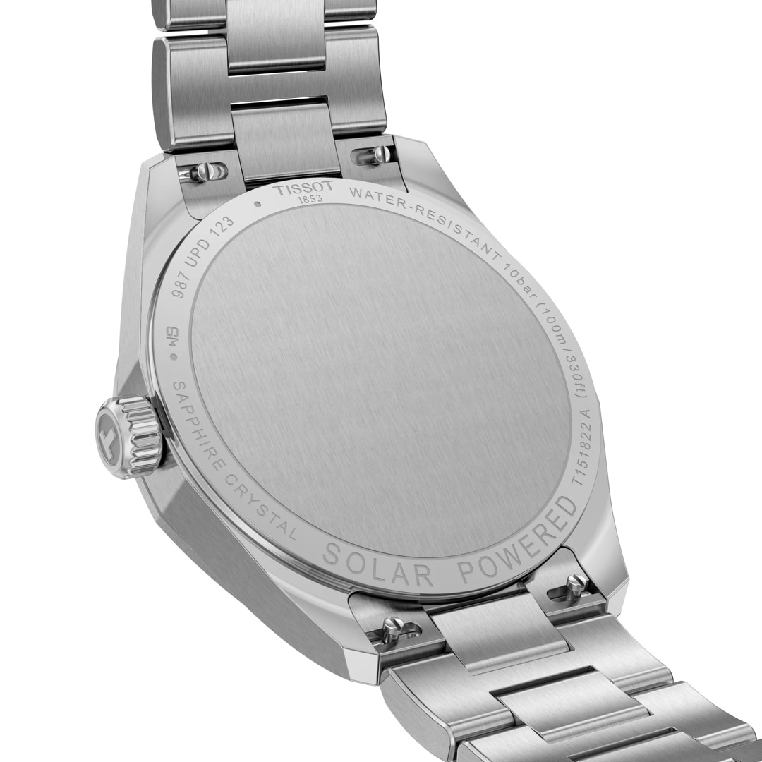 Tissot PRC 100 Solar Quartz 34mm Ice Blue