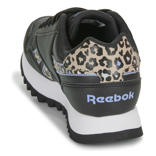 Reebok Classic - REEBOK ROYAL CL JOG PLATFORM - Noir / Léopard
