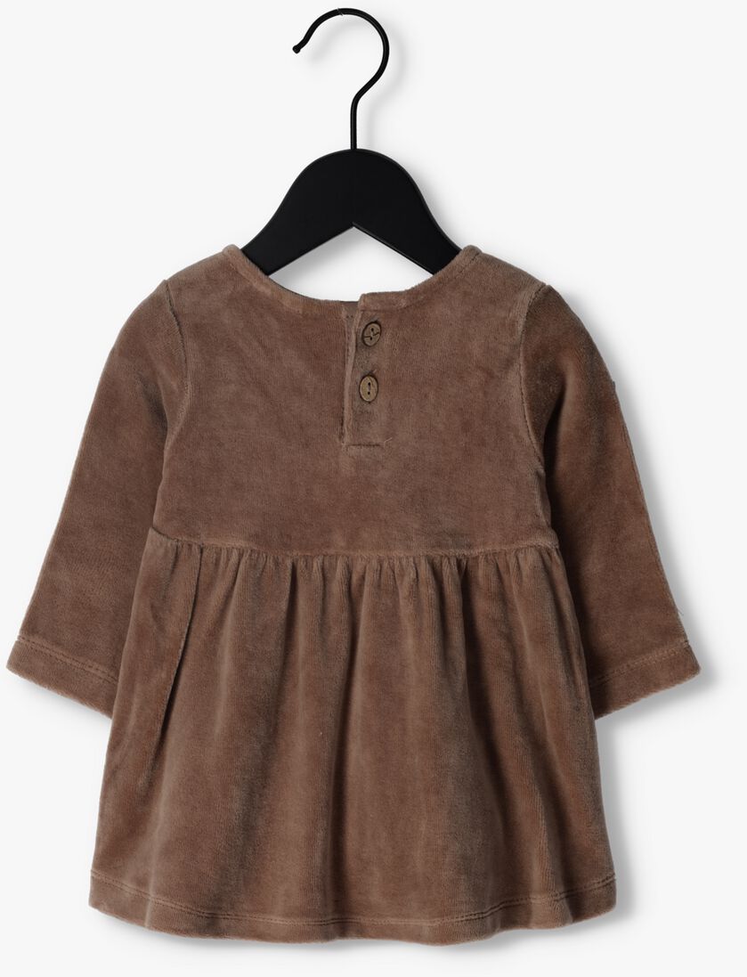QUINCY MAE bruine quincy mae  velour long sleeve dress