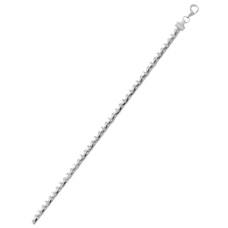 Bracelet Femme - Argent 925 - Longueur : 18 cm