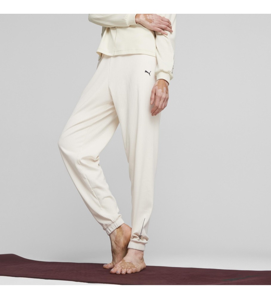 Calça Jogger Puma Unwind Studio, Branca