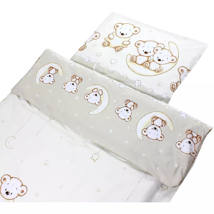 TupTam Kinder Bettwäsche Set 2-tlg beige