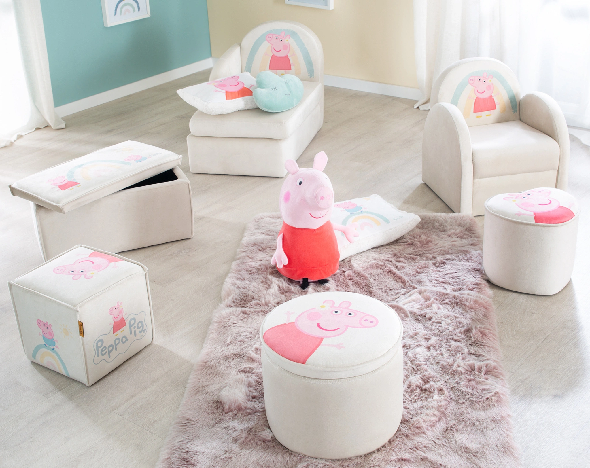 Sitzhocker PEPPA PIG I