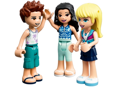 LEGO Boscamper en zeilboot (41681)
