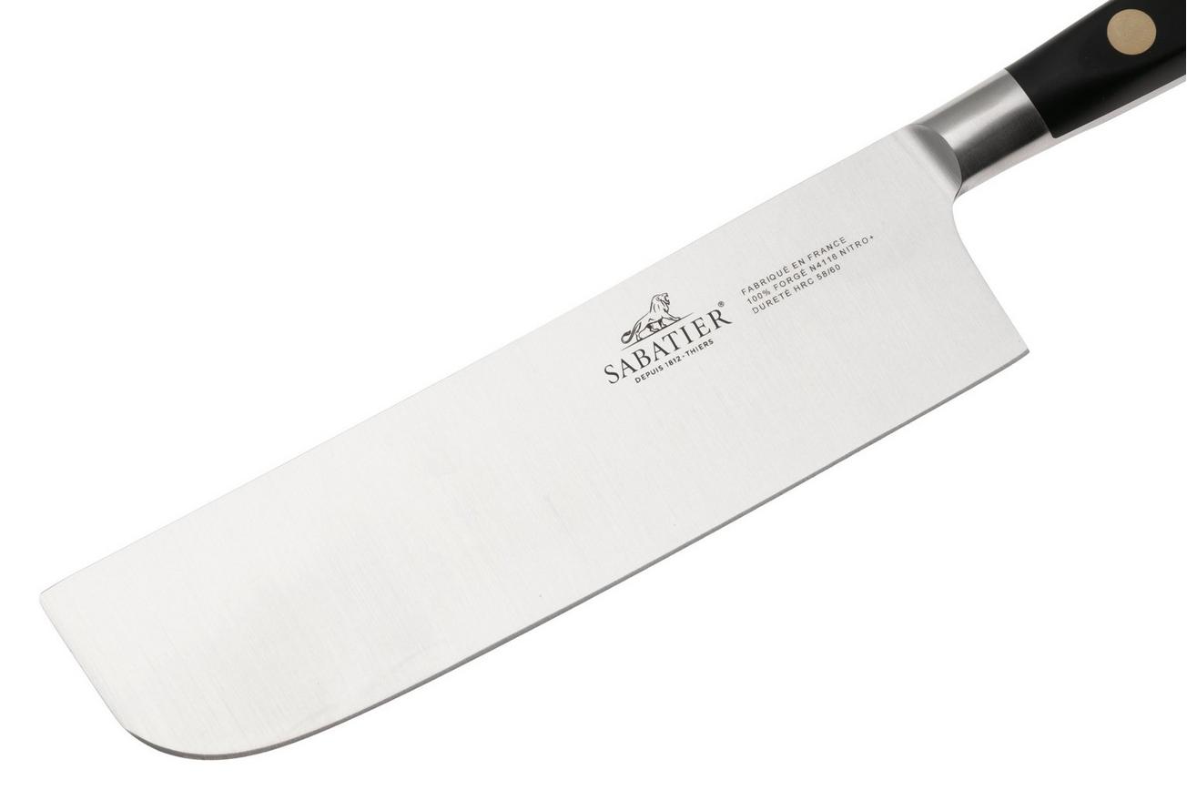 Lion Sabatier Idéal 714980 Brass Rivets, nakiri, 17 cm