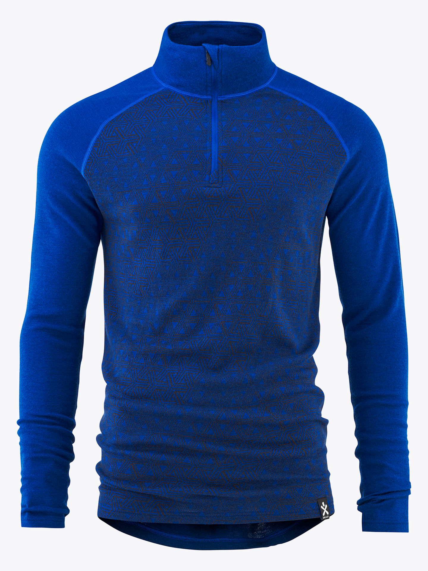 Geo Merino Wool Halfzip