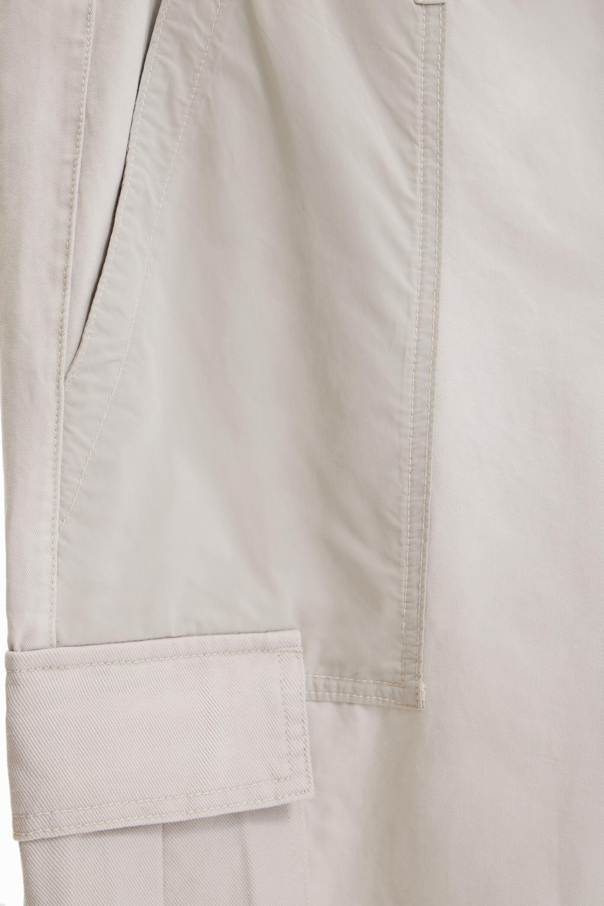 Pantalon cargo patchwork