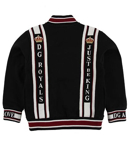 Dolce & Gabbana Cardigan - Sort m. Logo