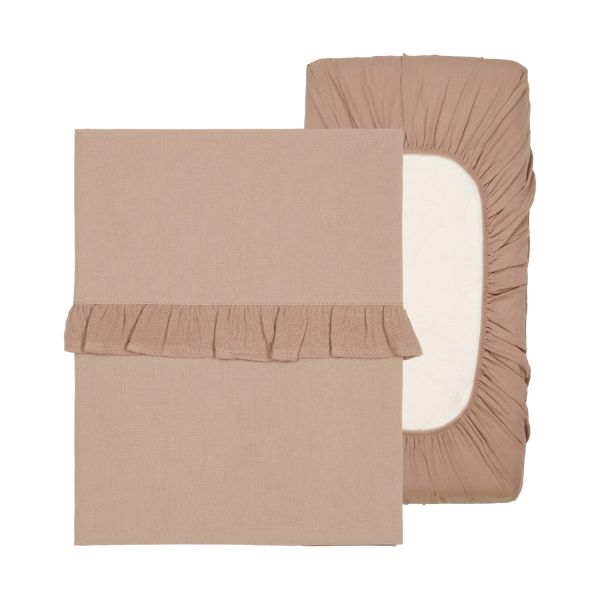 Koeka Wieglaken En Hoeslaken Set Ruffle Faro