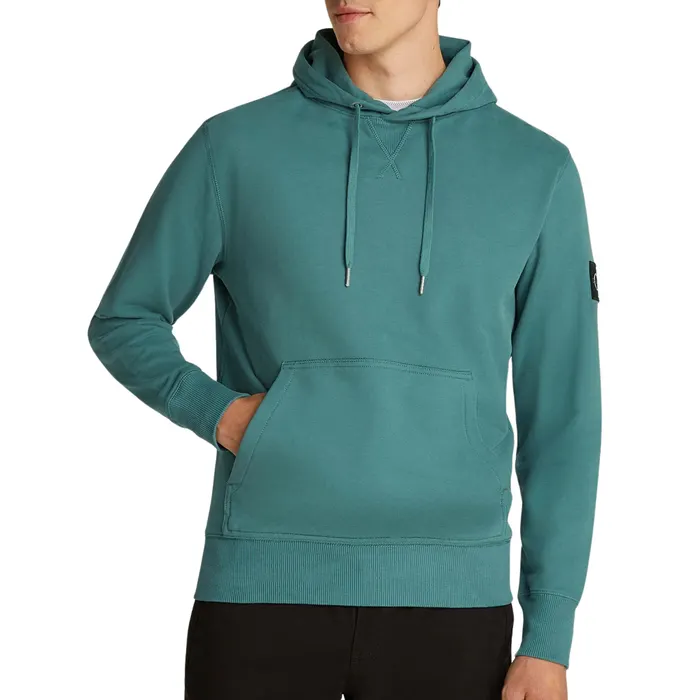 Calvin Klein Monologo Badge Hoodie Heren