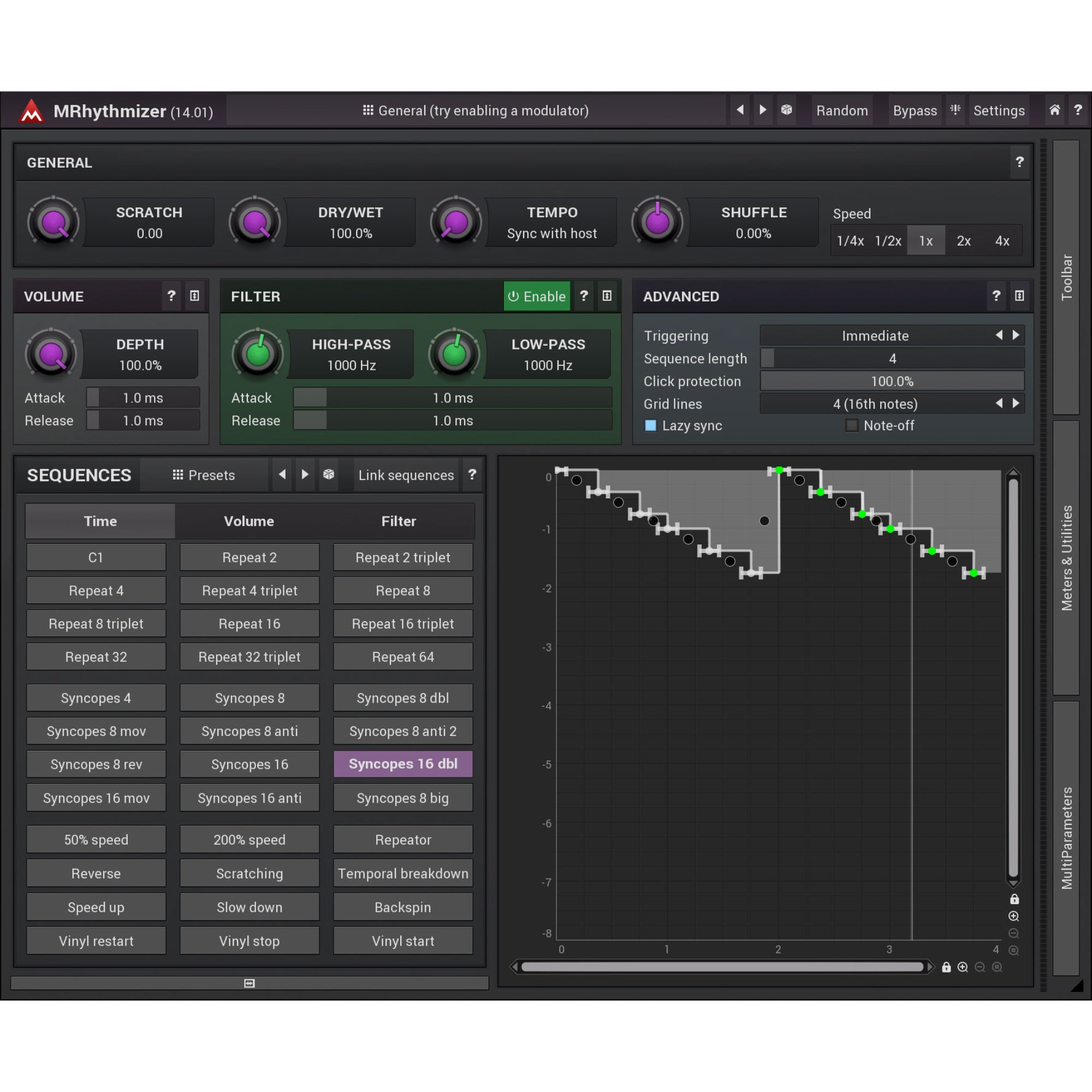 MeldaProduction MRhythmizer (download)