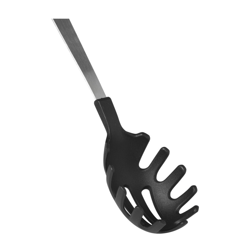 Spaghettilepel London - zilverkleurig - 34 cm
