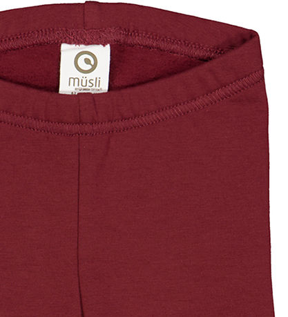 M?Slå Leggings - Cozy Me Sweat - Cabernet