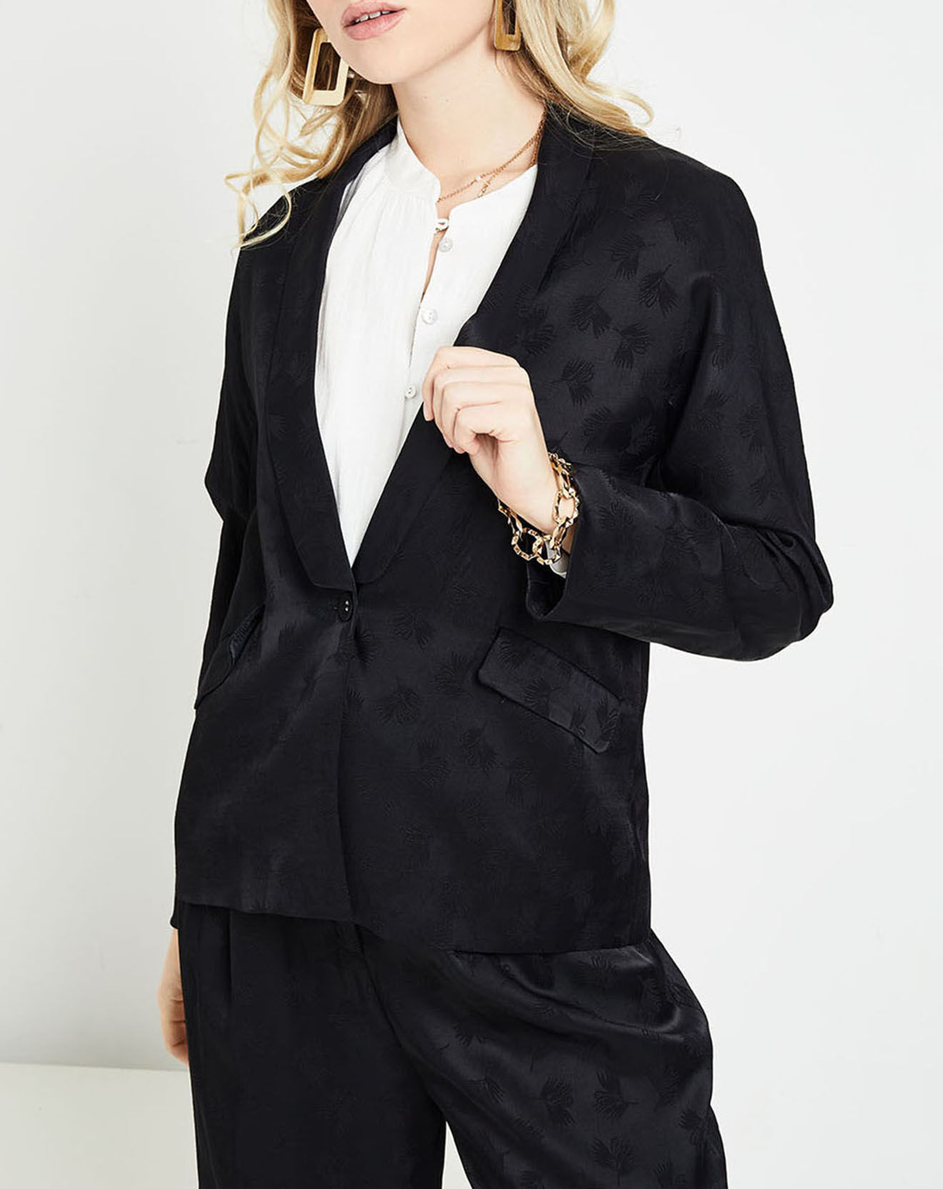 See u Soon Veste Victoire noire
