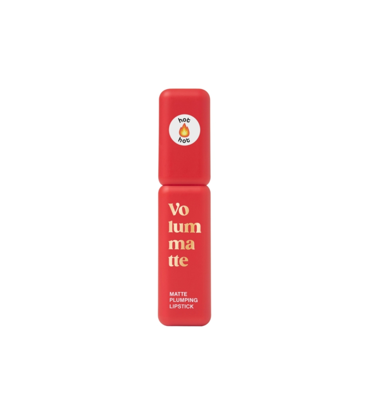 Vivienne Sabó - Batom líquido fosco volumizador - 08: Passion Rouge