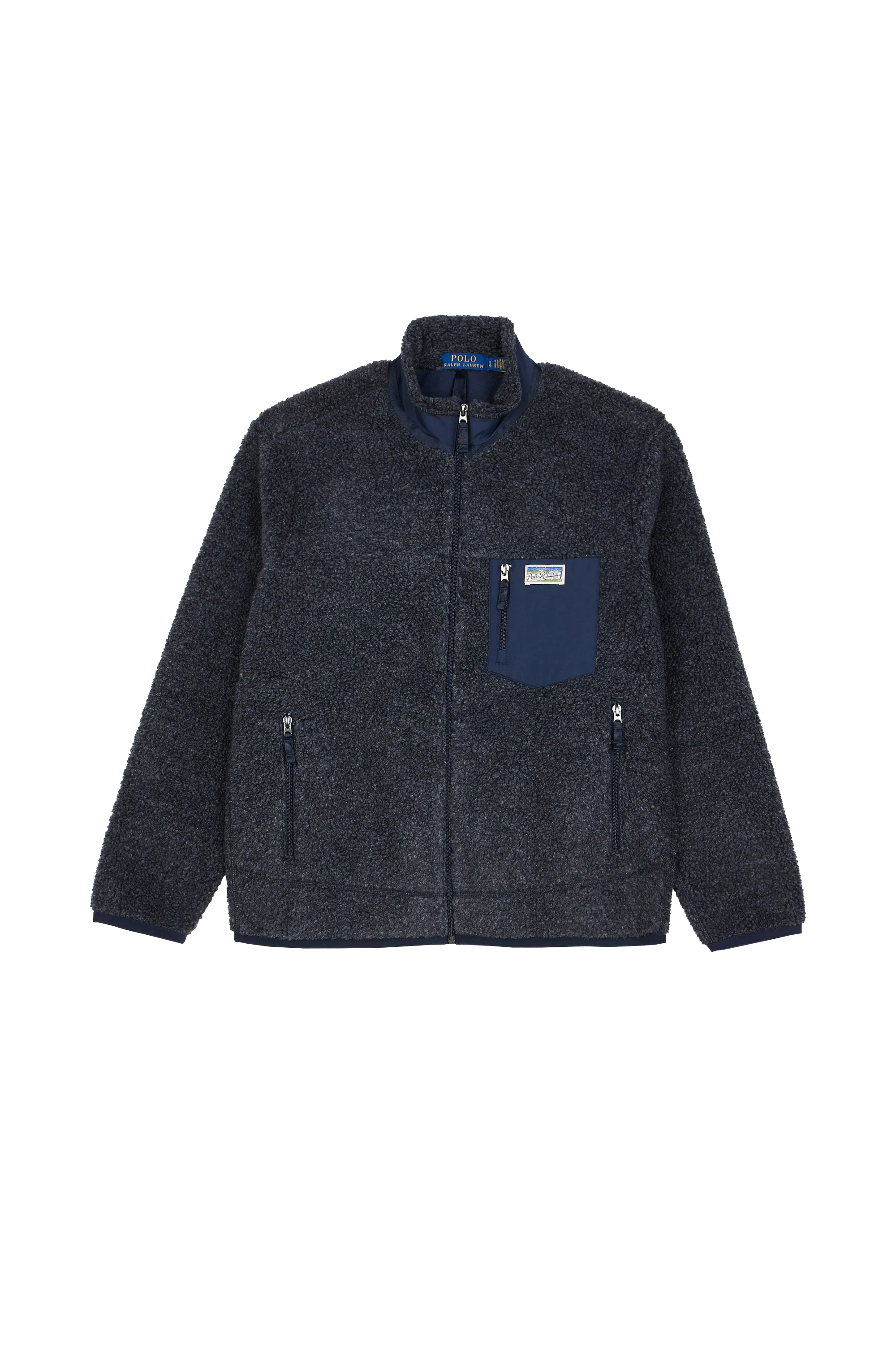 POLO RALPH LAUREN Veste BONDED HI-PILE-LSL-SWS Bleu