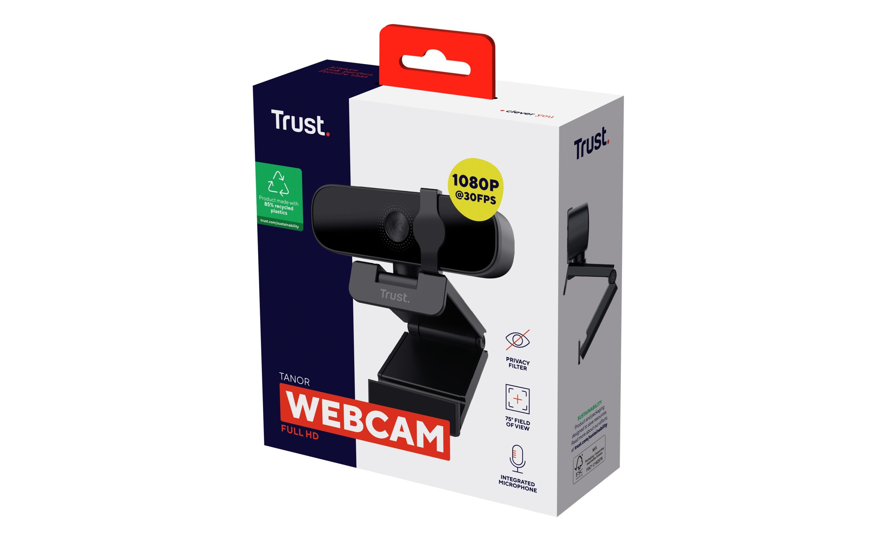 Webcam TanorUSB-Webcam mit 1080p-Auflösung