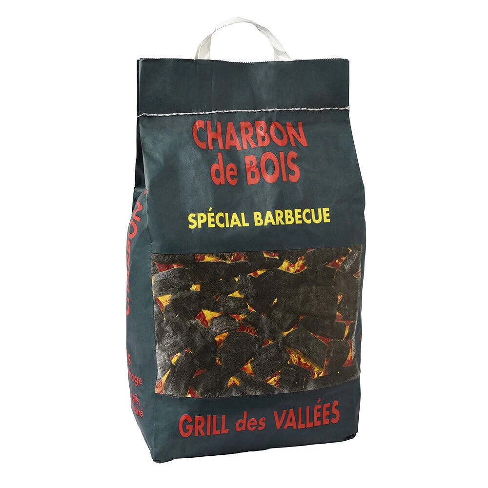 Charbon de bois spécial barbecue Grill des Vallées 2,5kg