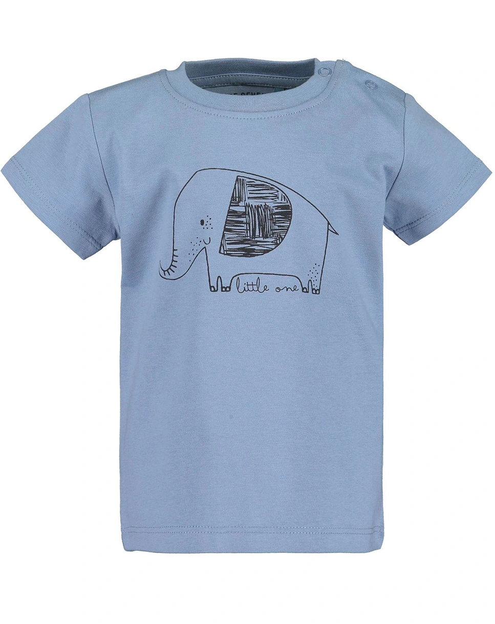T-Shirt ELEPHANT in hellblau