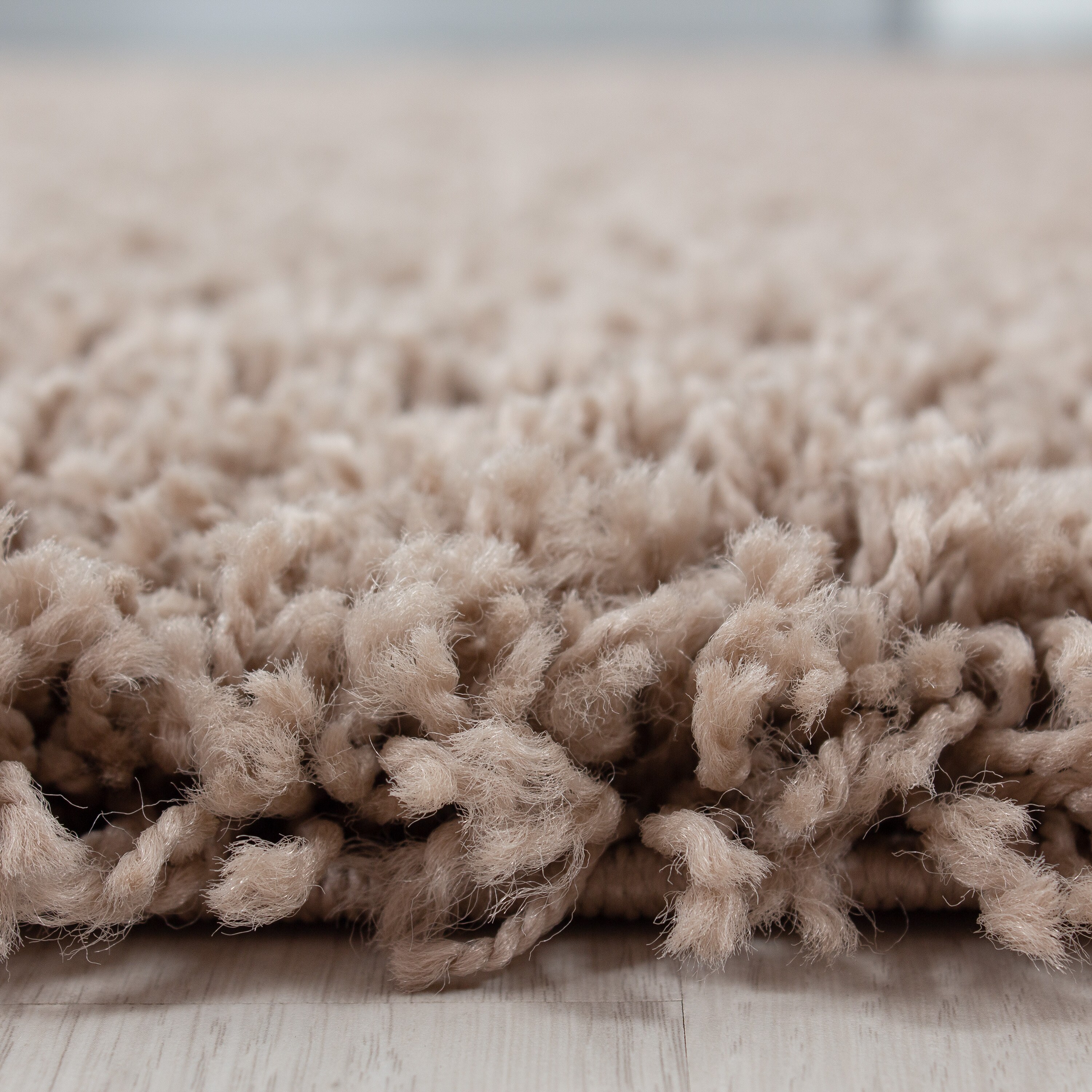Hochflor Teppich - Gemütlicher Langflor, Pflegeleichter Shaggy Flokati