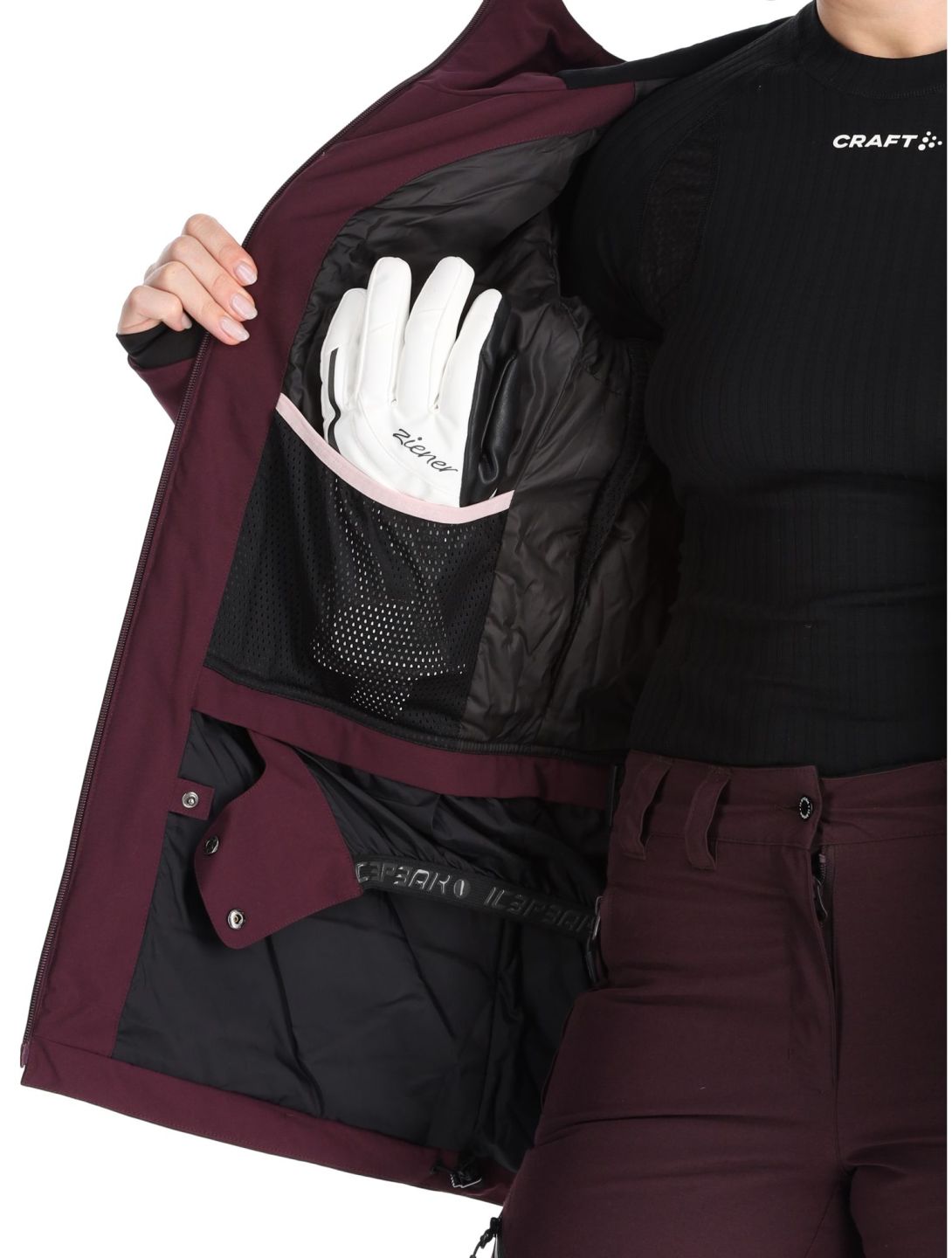 Curran ski-jas dames