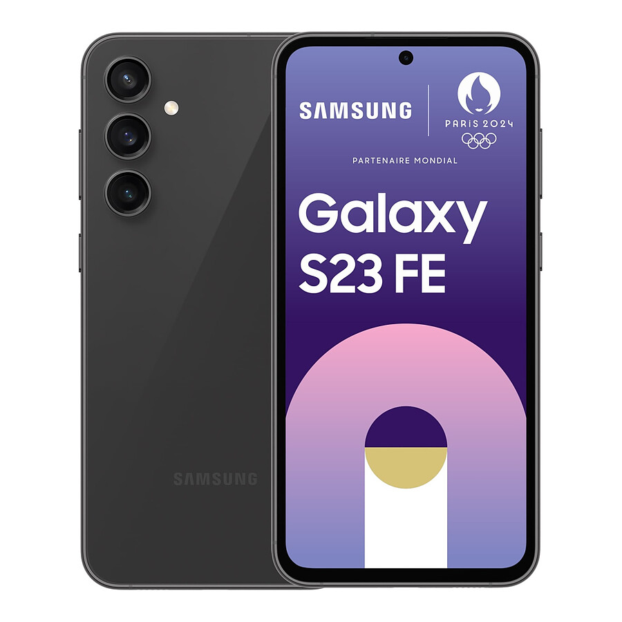 Samsung Galaxy S23 FE 5G (Graphite) - 128 Go - 8 Go · Reconditionné