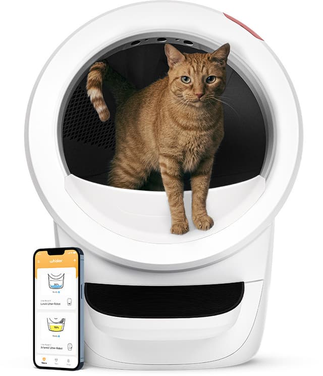 Whisker Litter-Robot 4 automatisk kattebakke