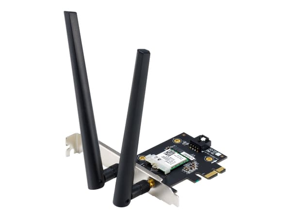 ASUS PCE-AX1800 - Nettverksadapter - PCIe - 802.11a, 802.11b/g/n, 802.11ax, Bluetooth 5.2