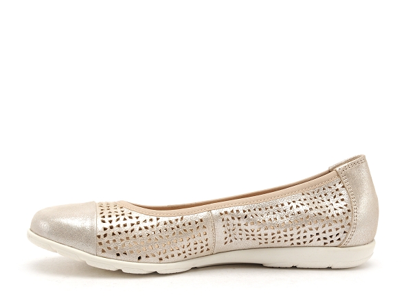 Caprice ballerines femme 22151 or