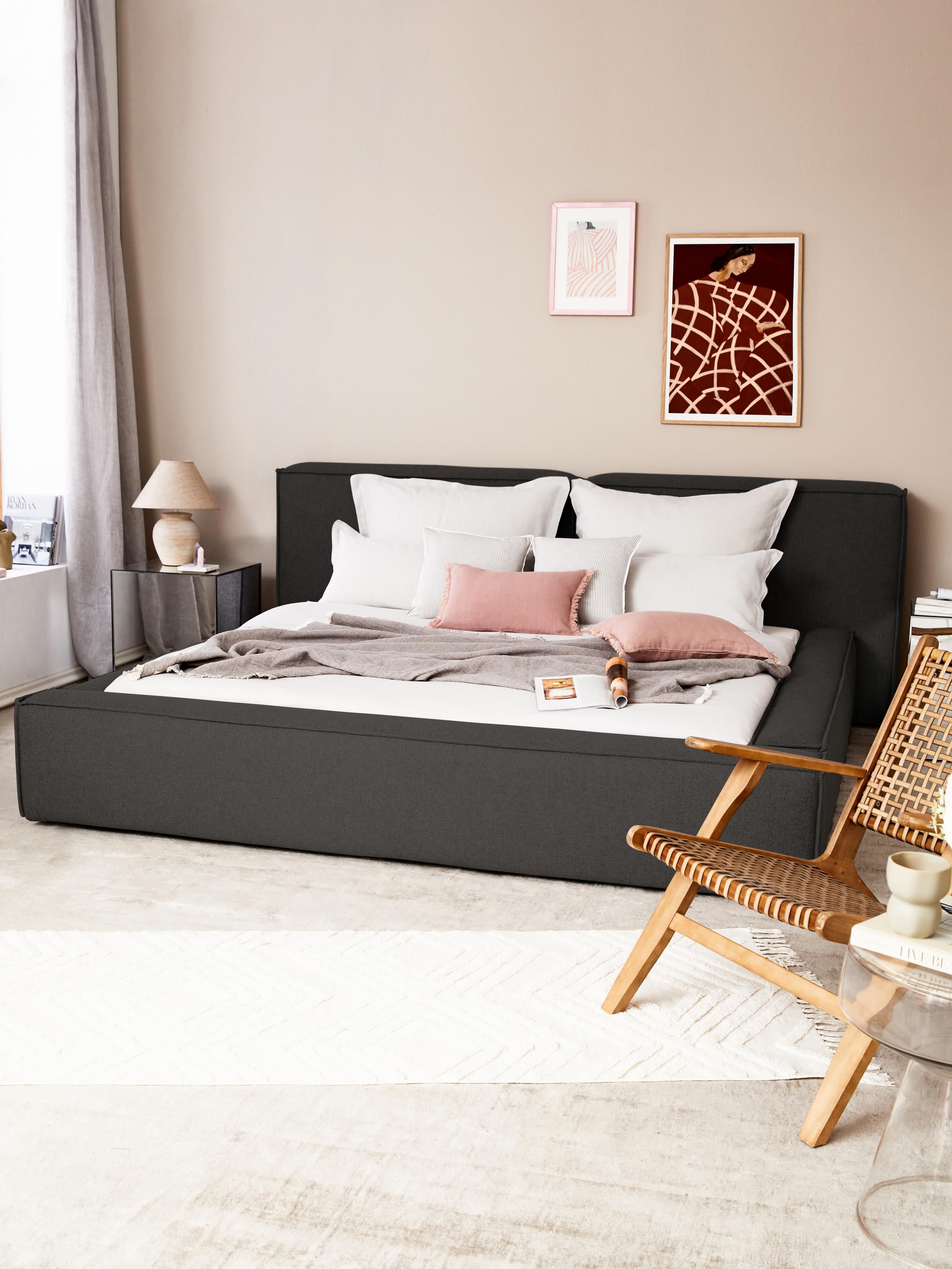 Gestoffeerd bed Lennon