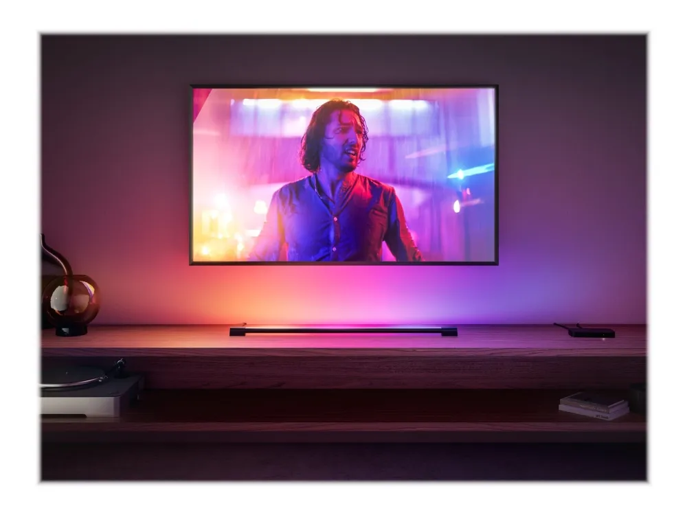 Philips Hue White and Color Ambiance Compact Gradient Play - Lysbarre - LED - rør - sort