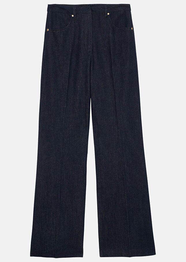 Pantalon Jeromebleu marine en denim