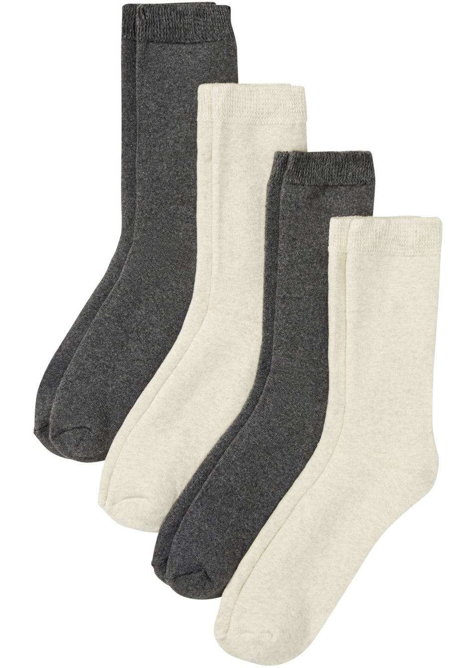 Lot de 4 paires de chaussettes thermo avec intérieur éponge